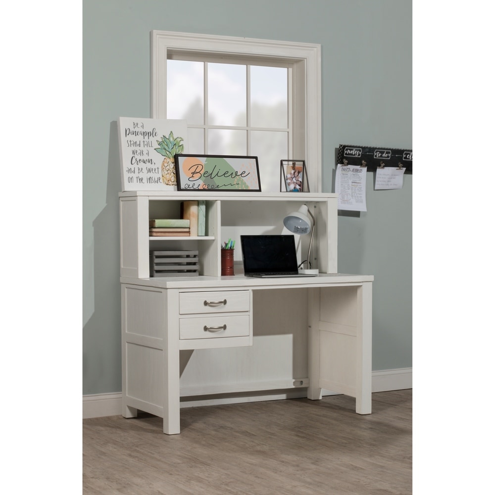 kids white desk with drawers