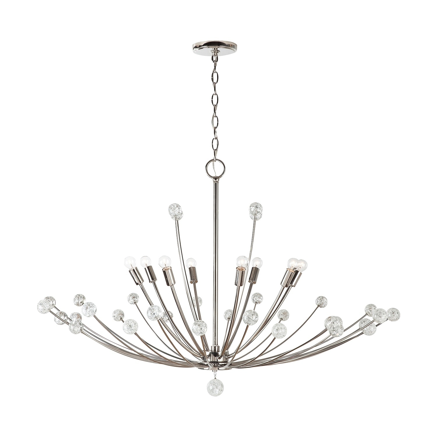 Audra 8-light Polished Nickel Chandelier - Chandeliers For Bedrooms by Overstock.com