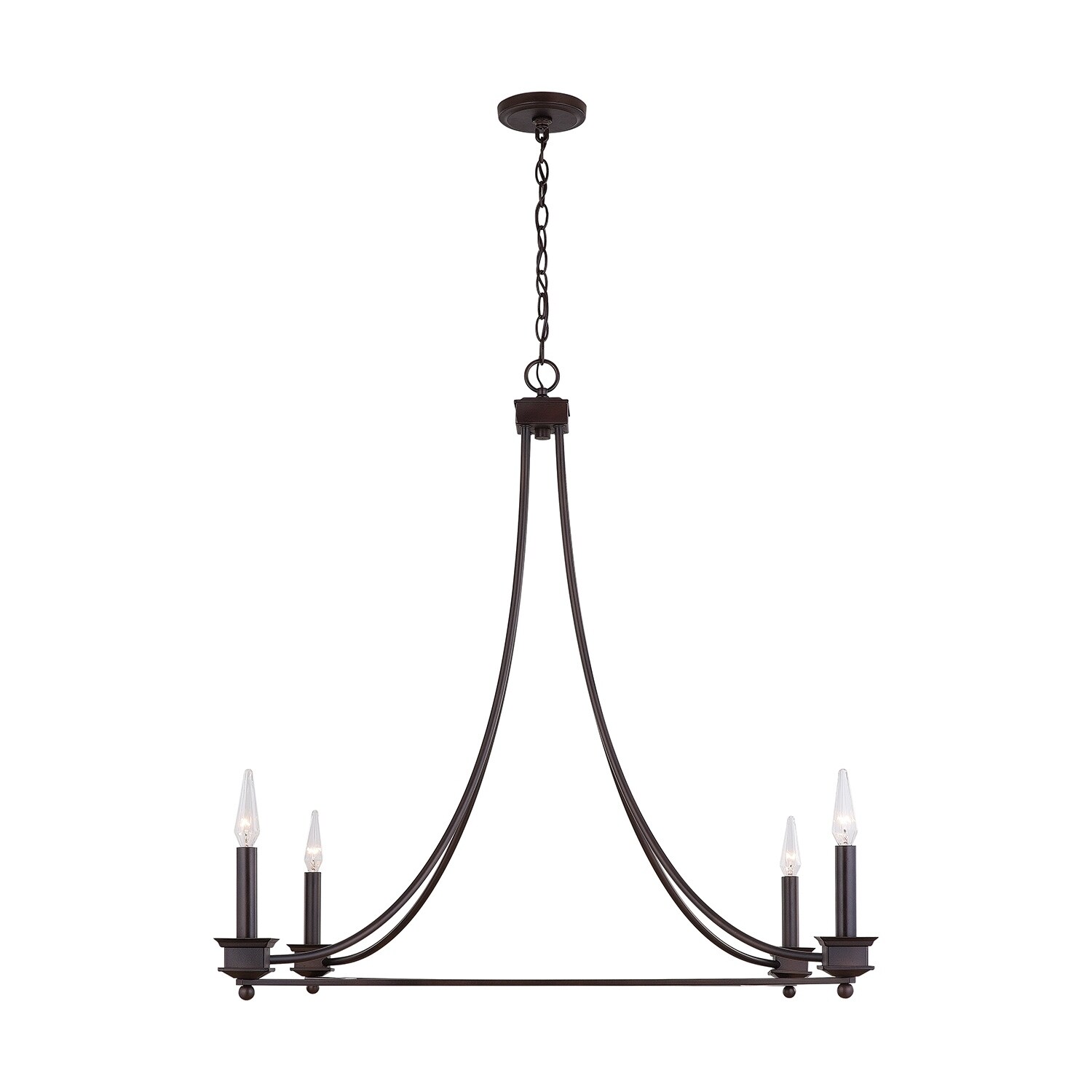 Marlow 4-light Old Bronze Chandelier - Chandeliers For Bedrooms by Overstock.com