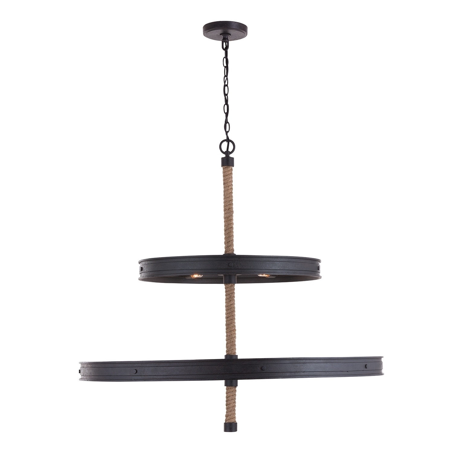 Walker 15-light Rustic Iron Chandelier - Chandeliers For Bedrooms by Overstock.com