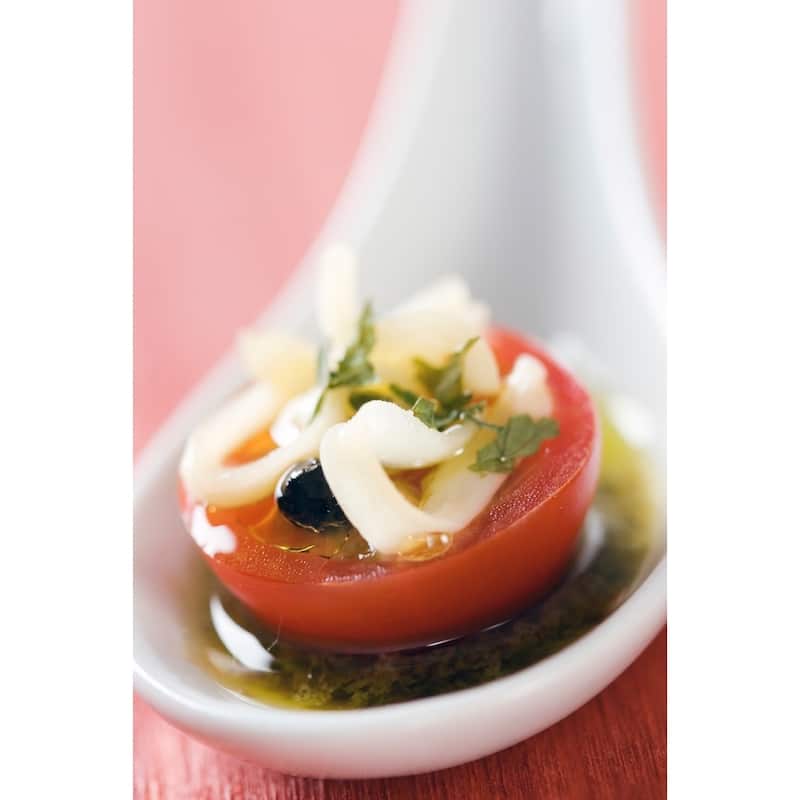Red Vanilla Fare Asian Appetizer Spoon Set / 12 - N/A