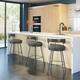 Option Grey Polyurethane / Matt Dark Grey Metal