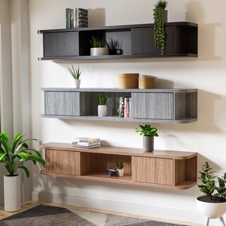 Copper Grove Tetritsqaro Floating Wall-mounted Media Console