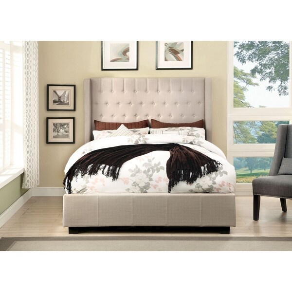Williams Home Furnishing Mira California King Bed in Beige Finish