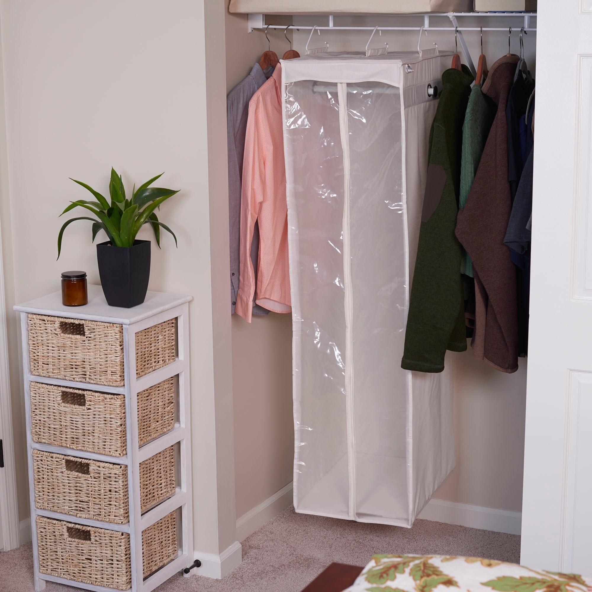 garment wardrobe storage bag