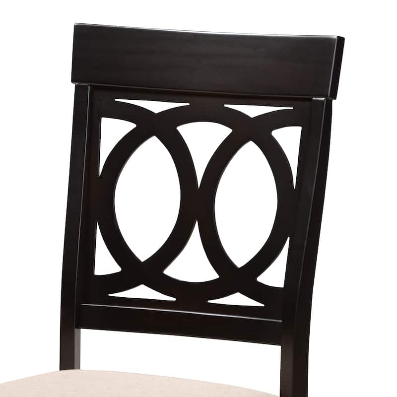 Copper Grove Taizz Modern Fabric 4-piece Dining Chair Set - Sand