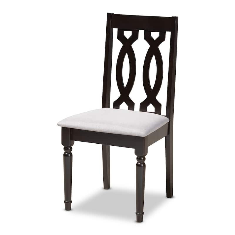 Modern and Contemporary Fabric 4-Piece Dining Chair Set