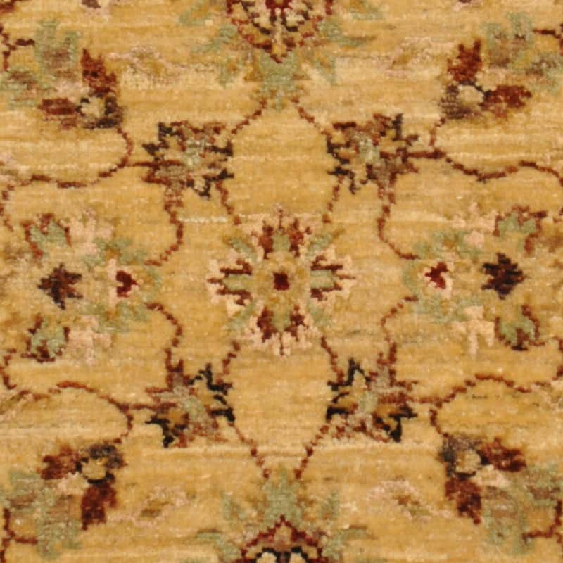Handmade One-of-a-Kind Vegetable Dye Oushak Wool Rug (Afghanistan) - 2' x 3'
