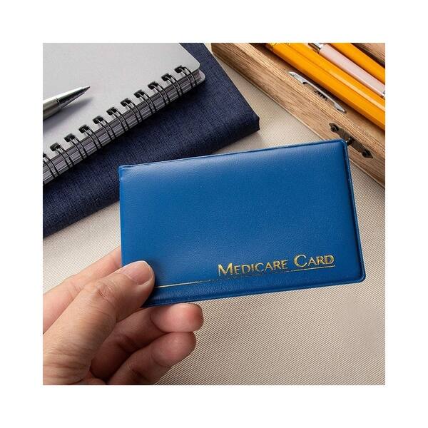 new medicare card holder protector sleeve Amazon.com : MaxGear New Medicare Card Protector Sleeves, 12 Mil Clear PVC  Water-Resistant Card Sleeves for Social Security, Credit & Business Cards,  20 Pack : Office Products main image 1