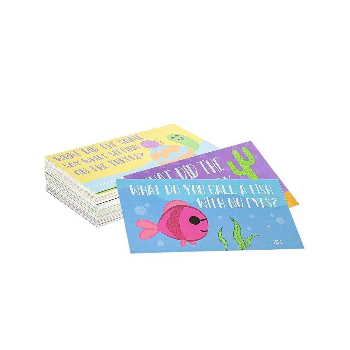  60 Pack Lunch Box Notes for Kids with Riddles and Puns