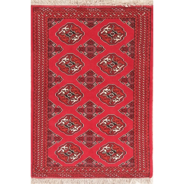 Balouch Hand Knotted Wool Persian Oriental Area Rug - 4'7" x 3'4"