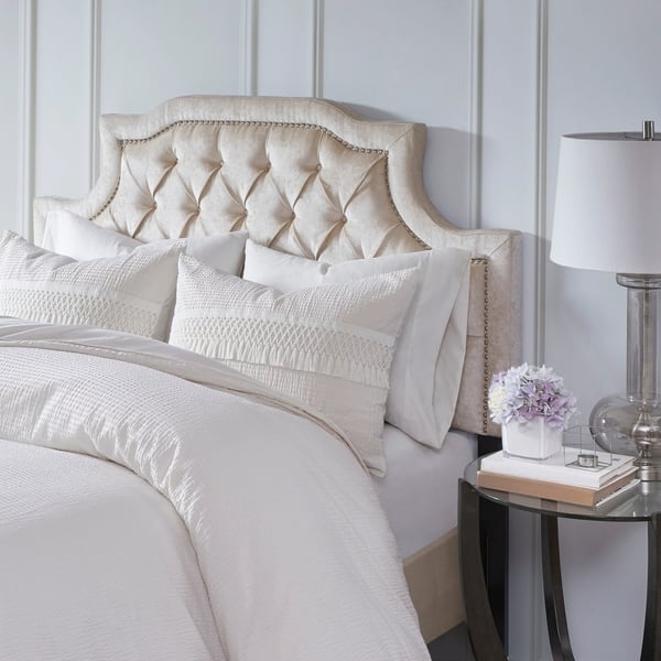 Madison Park Granville Cream Queen Headboard - Bed Bath & Beyond - 28571420