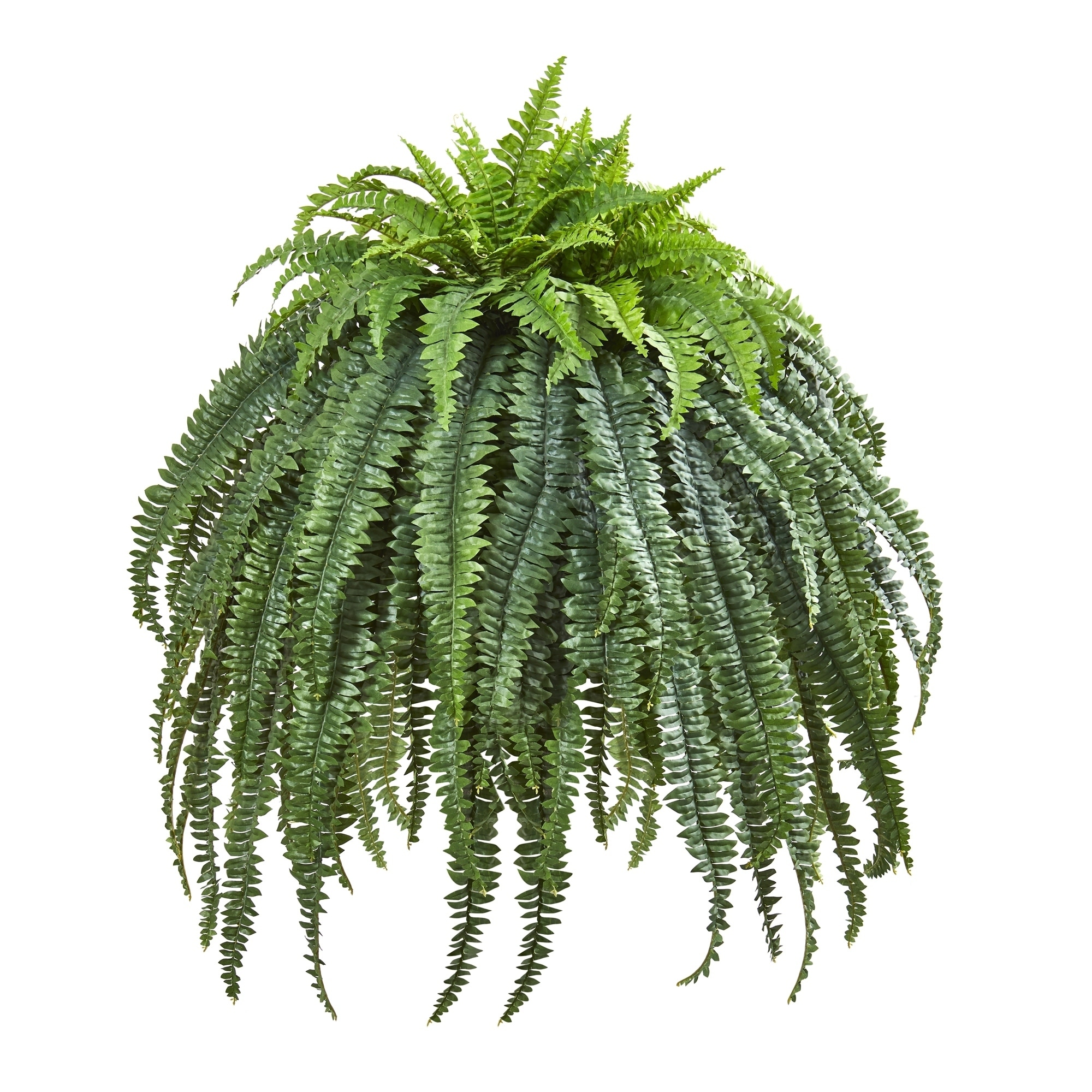 56 Giant Boston Fern Artificial Plant in Cement Bowl