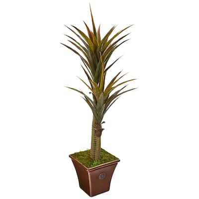 61" Yucca Artificial Tree in Planter