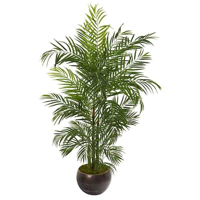 66" Areca Palm Artificial Tree in Planter UV Resistant (Indoor/Outdoor)