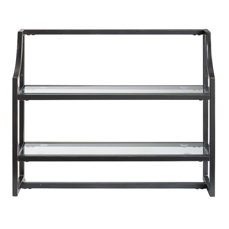 Crosley Aimee Oil-rubbed Bronze Wall Shelf