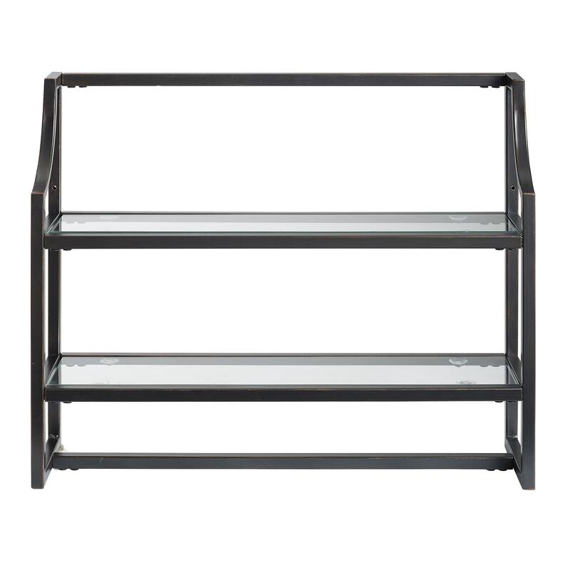 Crosley Aimee Oilrubbed Bronze Wall Shelf N/A Bed Bath & Beyond 28572332
