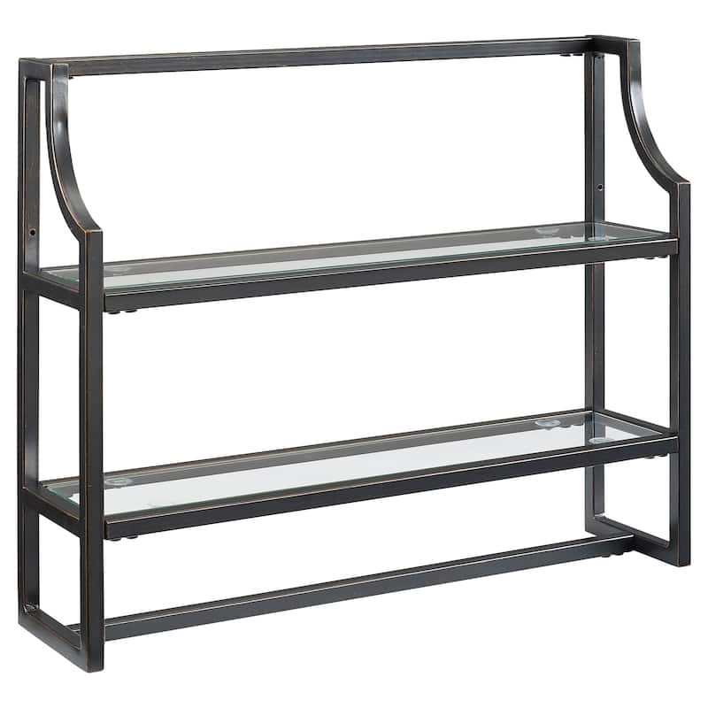 Crosley Aimee Oil-rubbed Bronze Wall Shelf