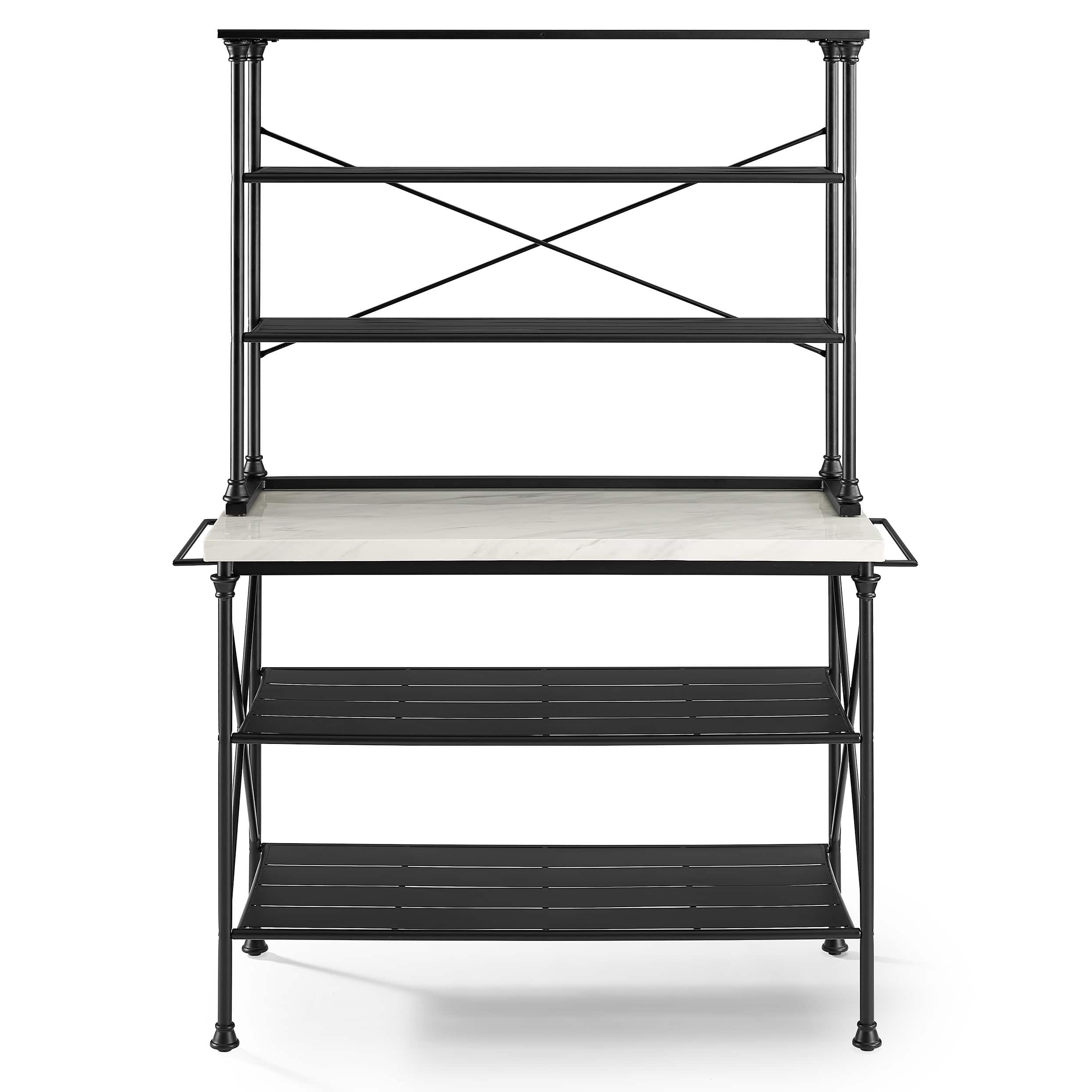 Crosley Madeleine Kitchen Island and Hutch On Sale Bed Bath