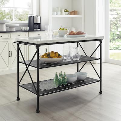 Crosley Madeleine Kitchen Island - 24" x 53.25"w x 36"h