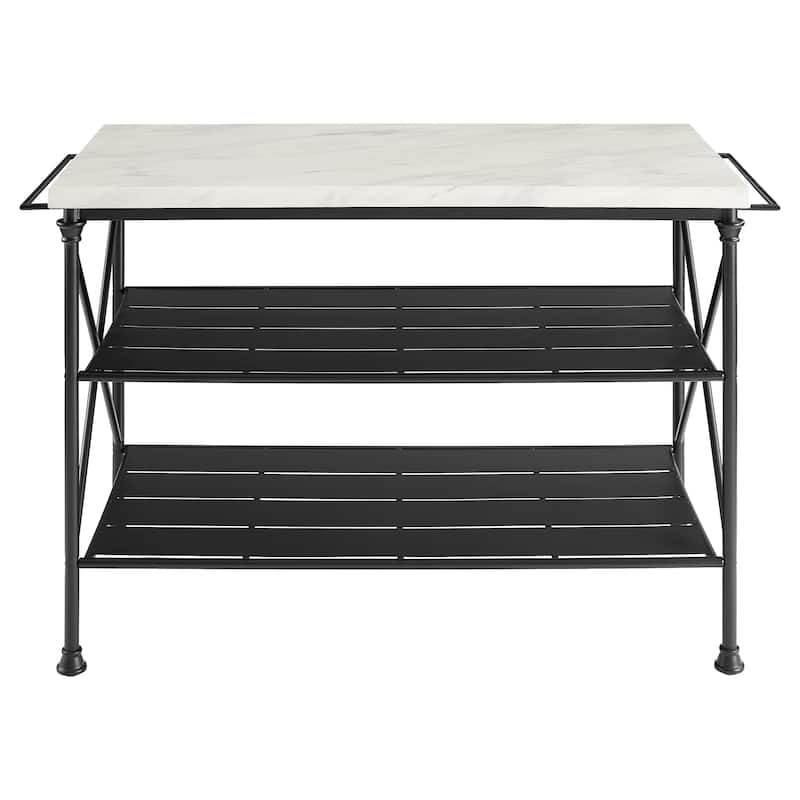 Crosley Madeleine Kitchen Island 24" x 53.25"w x 36"h Bed Bath