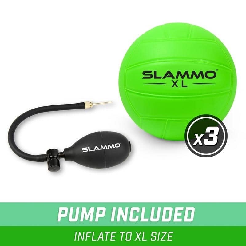 GoSports Slammo 6" XL Balls | Great for Easier Gameplay & Longer Rallies - Green