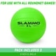 preview thumbnail 3 of 3, GoSports Slammo 6" XL Balls | Great for Easier Gameplay & Longer Rallies - Green