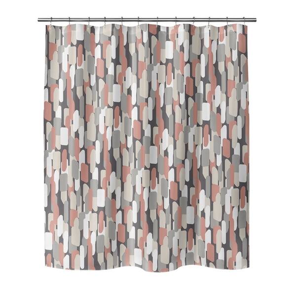 Shop Nevali V Dark Gray Shower Curtain By Kavka Designs On Sale