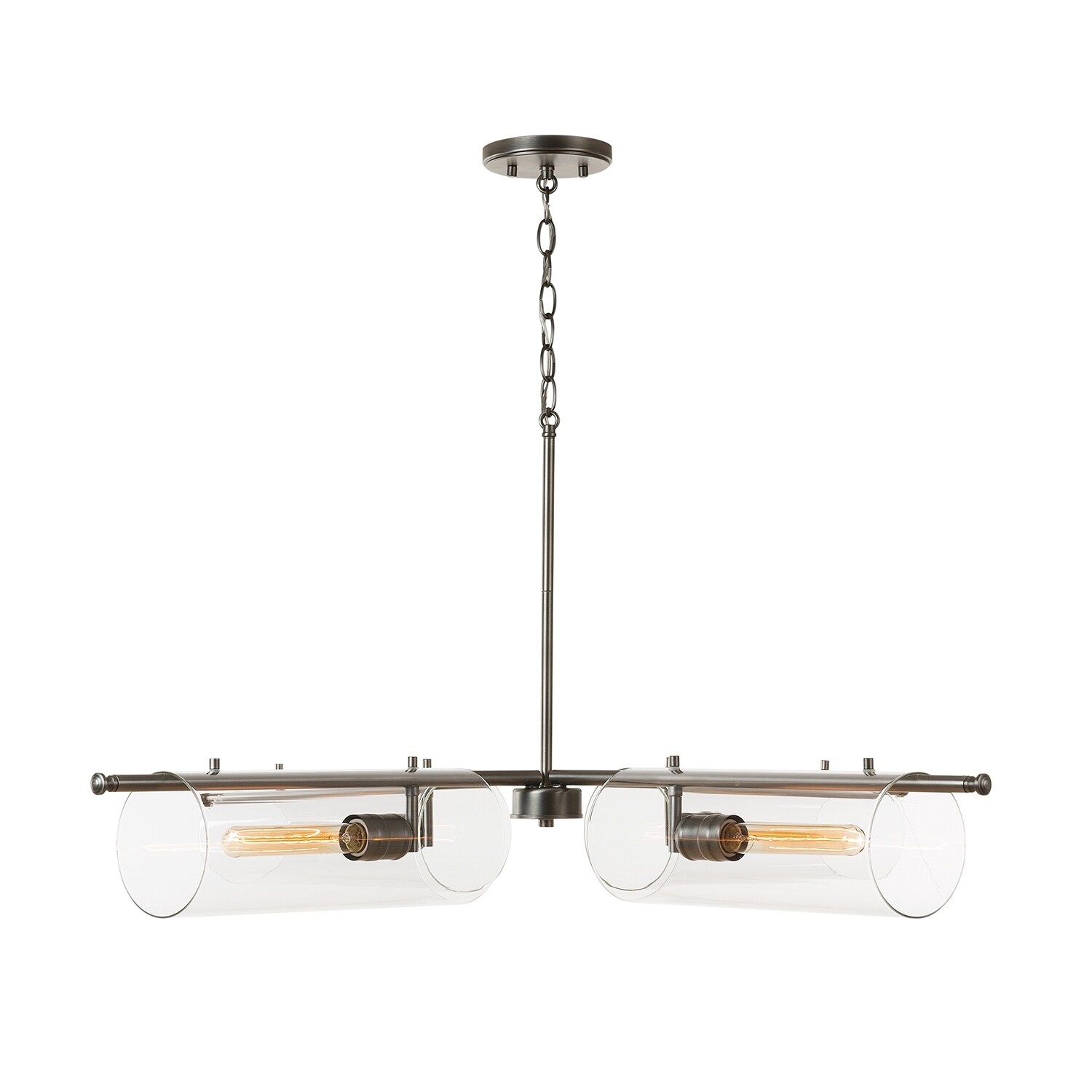 Webster 4-light Antique Nickel Chandelier - Chandeliers For Bedrooms by Overstock.com