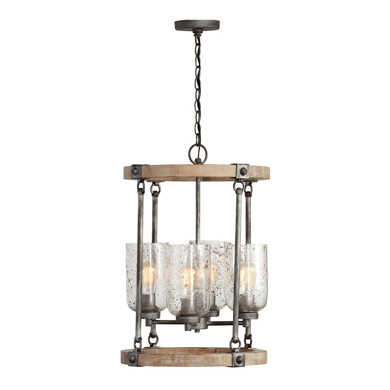 Nolan 4-light Urban Wash Chandelier - Chandeliers For Bedrooms by Overstock.com