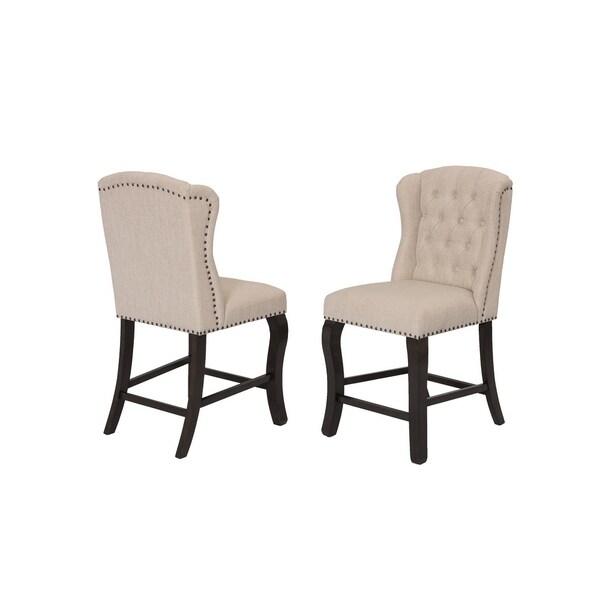 Shop Best Quality Furniture Counter Height Dining Chairs (Set of 2