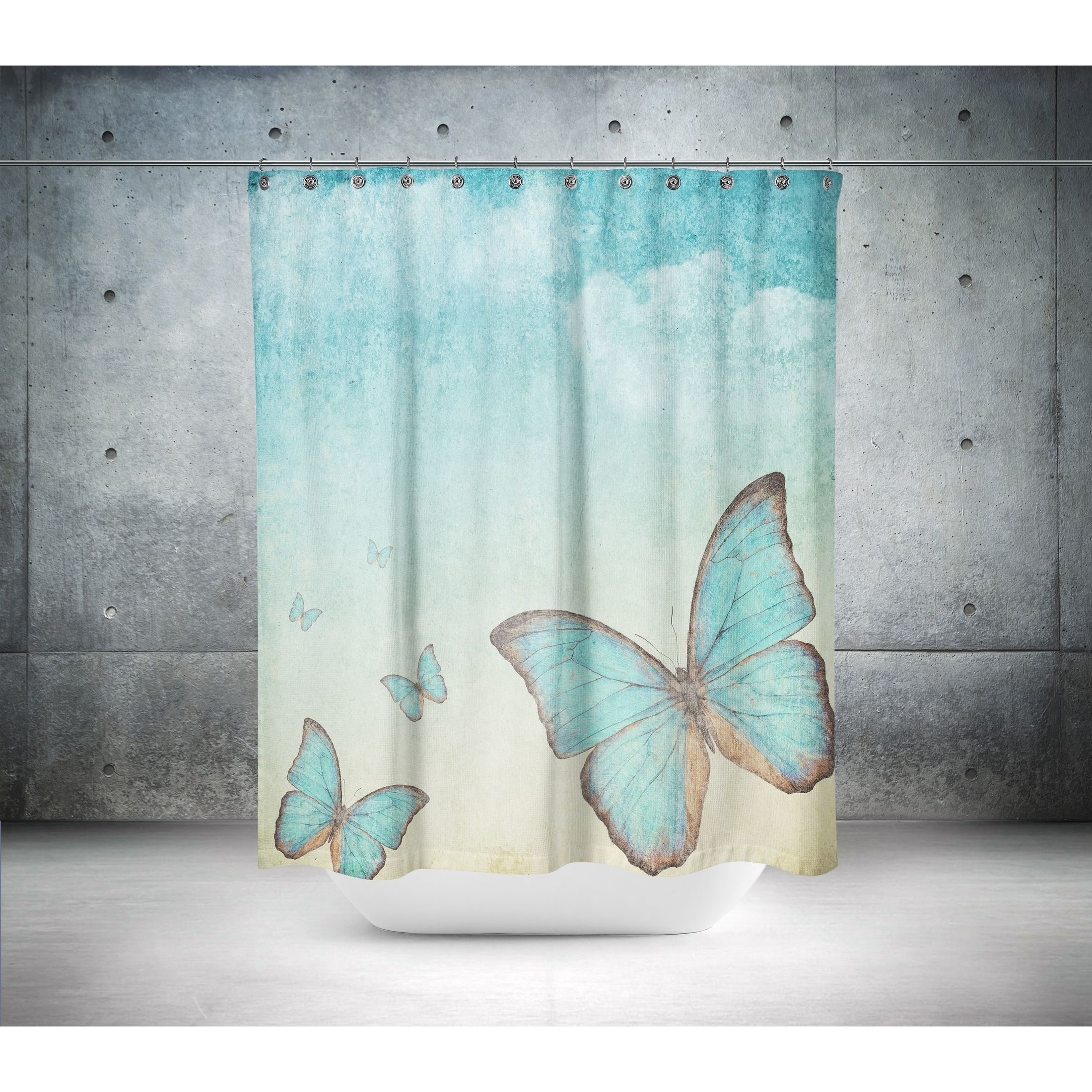 Shop Oyo Concept Butterflies Shower Curtain Overstock 28575996