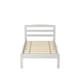 preview thumbnail 14 of 14, Amaryllis Contemporary Twin Wood Platform Kid Bed with Slatted Headboard by Taylor & Olive