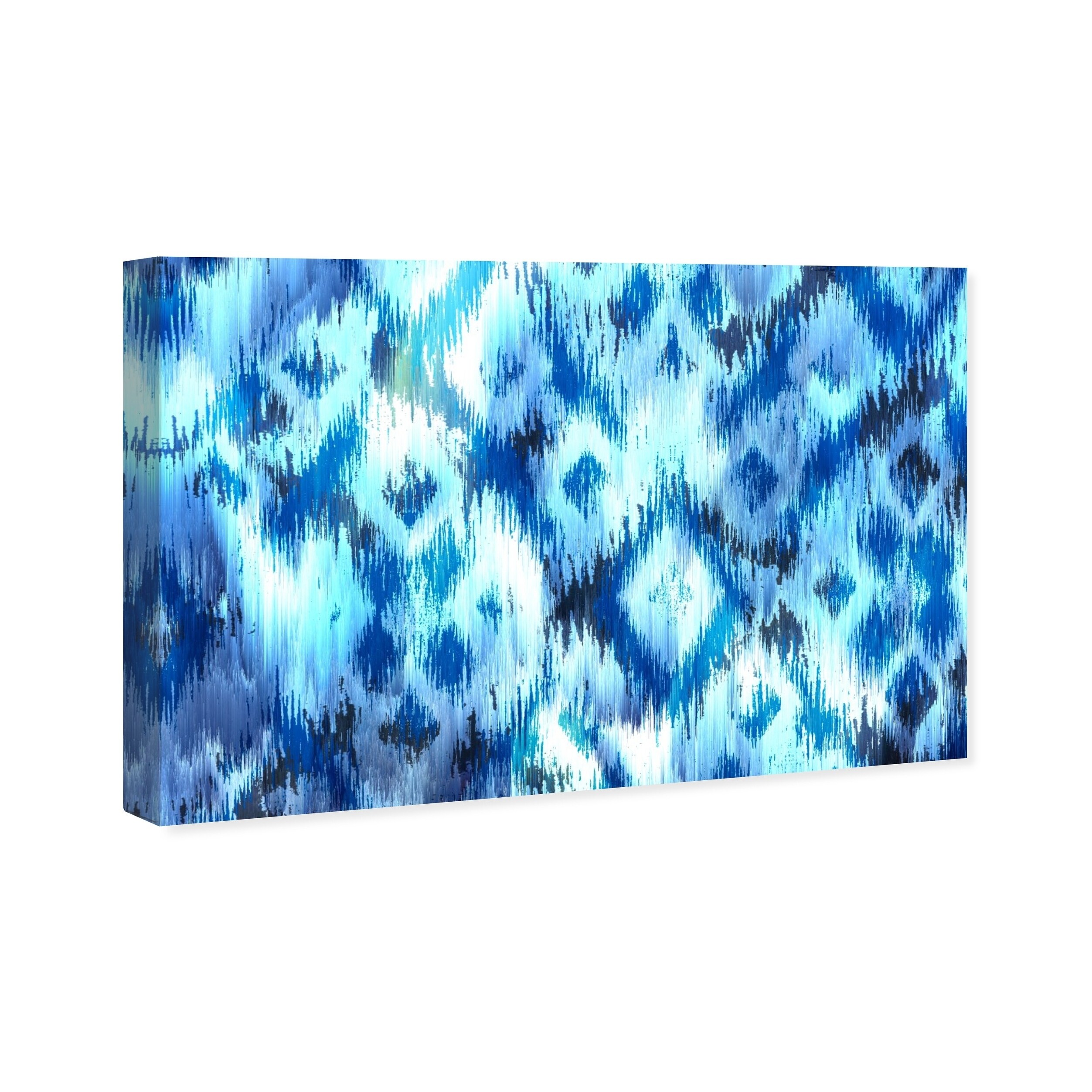 Oliver Gal 'Atlantis' Abstract Wall Art Canvas Print - Blue