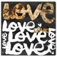 Oliver Gal 'Four Letter Word Gold' Typography and Quotes Wall Art ...