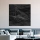 Oliver Gal 'Origami Crane' Abstract Wall Art Canvas Print - Black ...