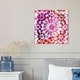 Oliver Gal 'Majid Pink' Abstract Wall Art Canvas Print - Pink, Purple ...