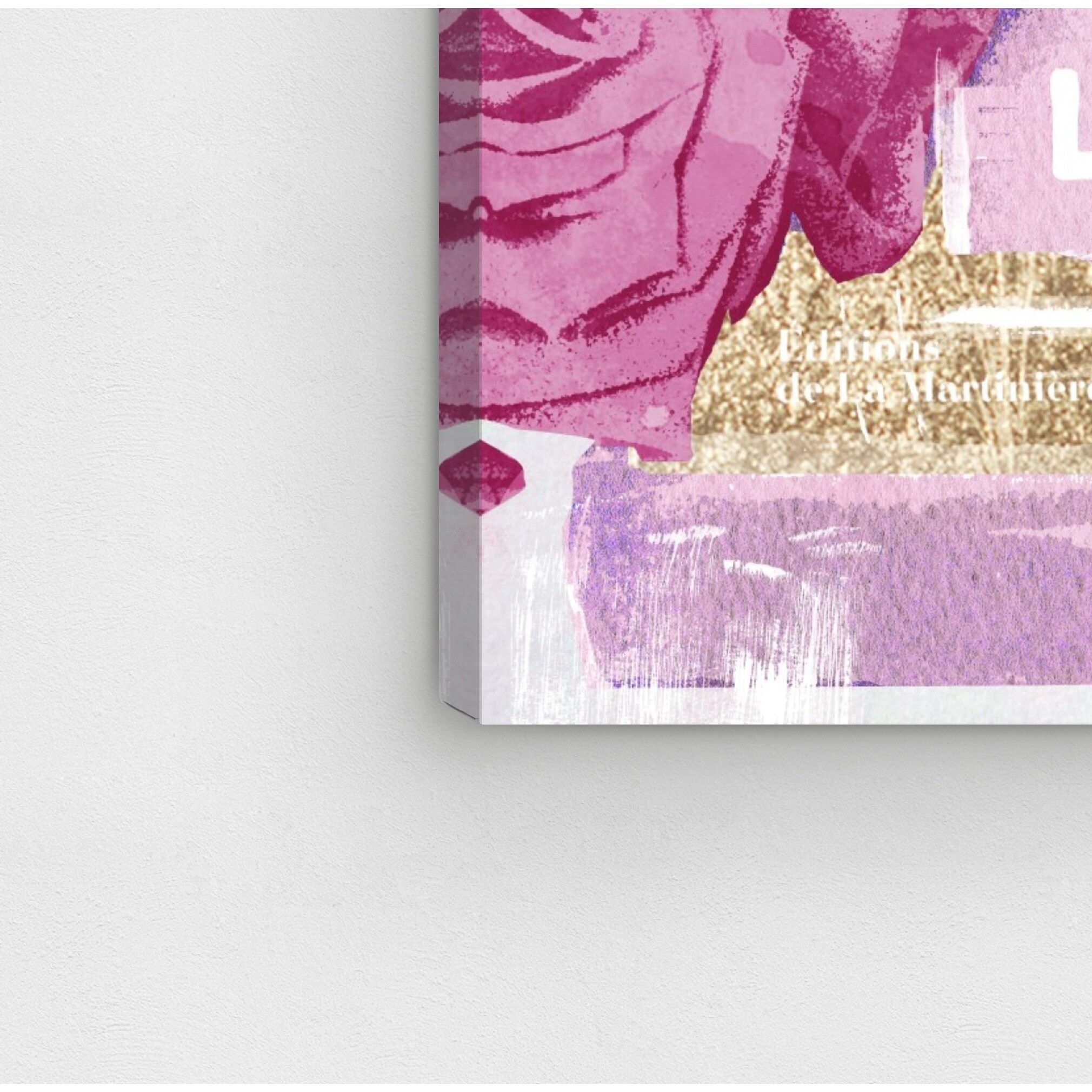 Oliver Gal 'My Ideal Style' Fashion and Glam Wall Art Canvas Print