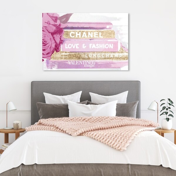 Oliver Gal 'My Ideal Style' Fashion and Glam Wall Art Canvas Print