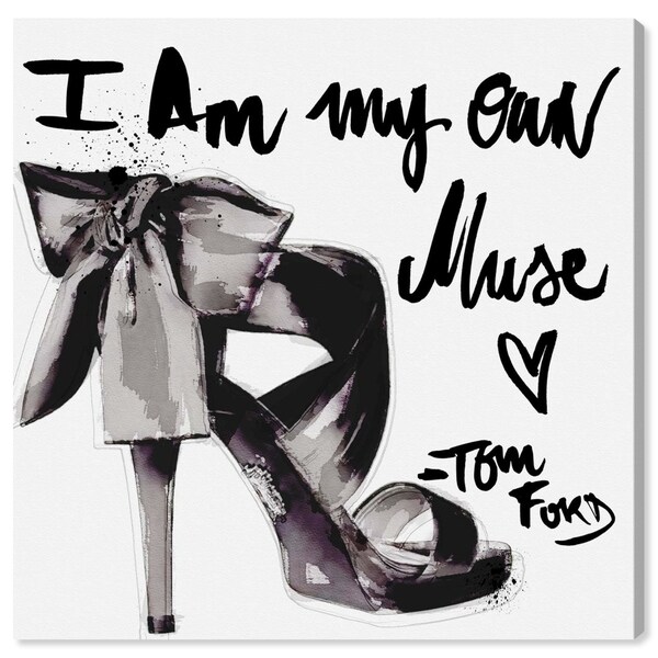 Oliver Gal 'My Own Muse' Typography and Quotes Wall Art Canvas
