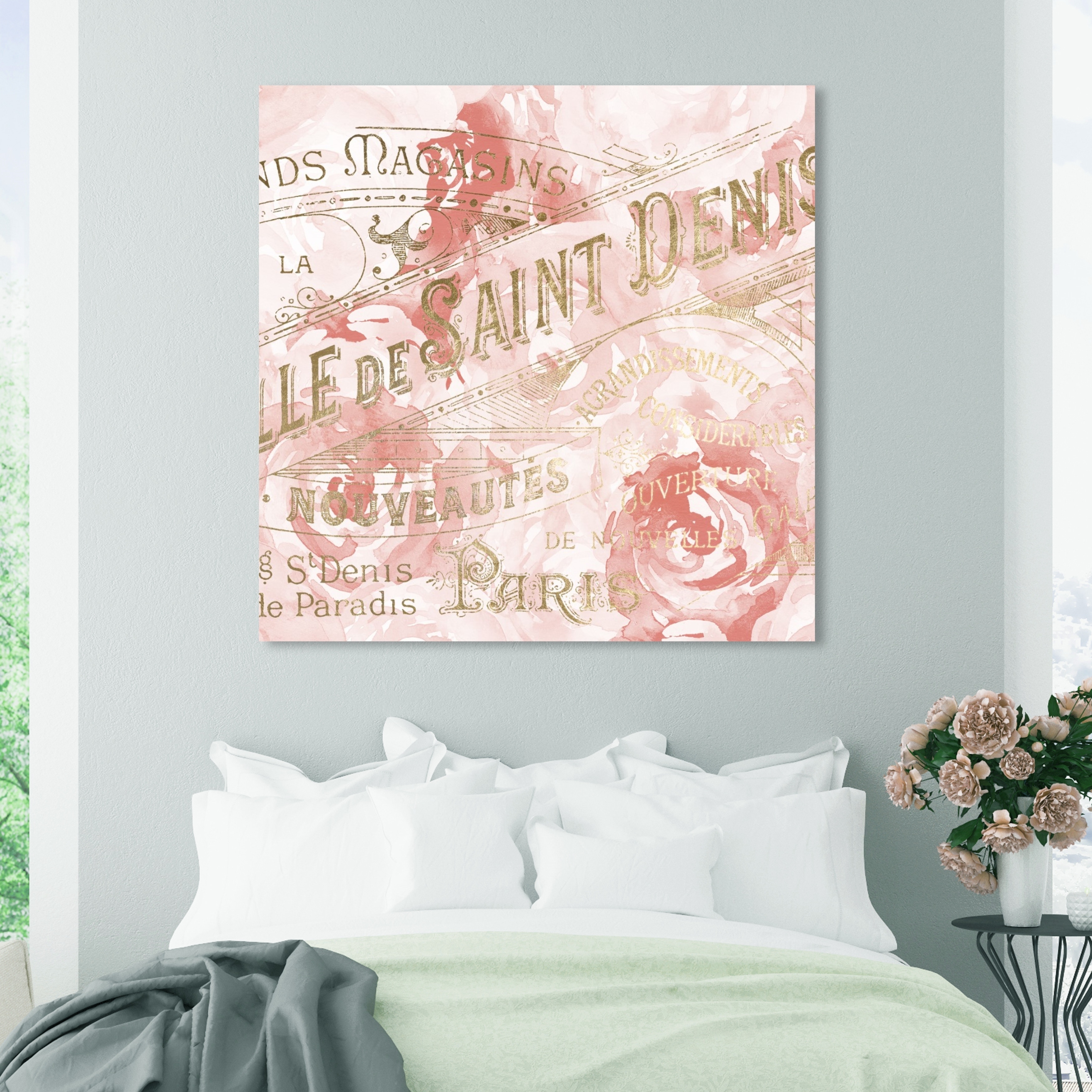 Oliver Gal 'French Shoppe' Fashion and Glam Wall Art Canvas Print