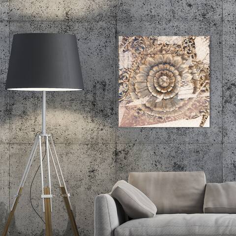 Oliver Gal 'From an Old Photoalbum' Abstract Wall Art Canvas Print - Brown