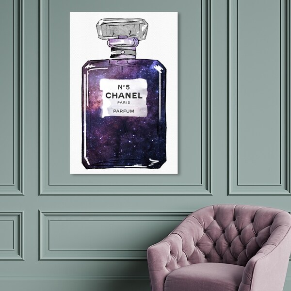 Oliver Gal N°5 CHANEL PARFUM アート作品 Chanel No 5 Multi Colour Abstract Wall Art