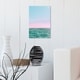 Oliver Gal 'Pastel Twilight Horizon' Nautical and Coastal Wall Art ...