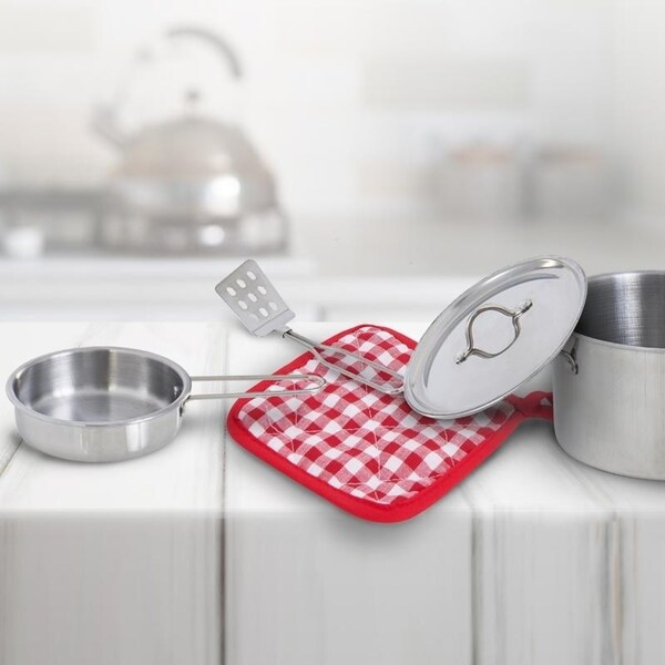 kidkraft metal kitchen cookware and accessories
