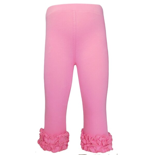girls ruffle leggings