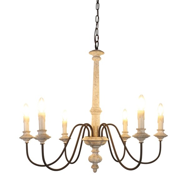 shabby chandelier
