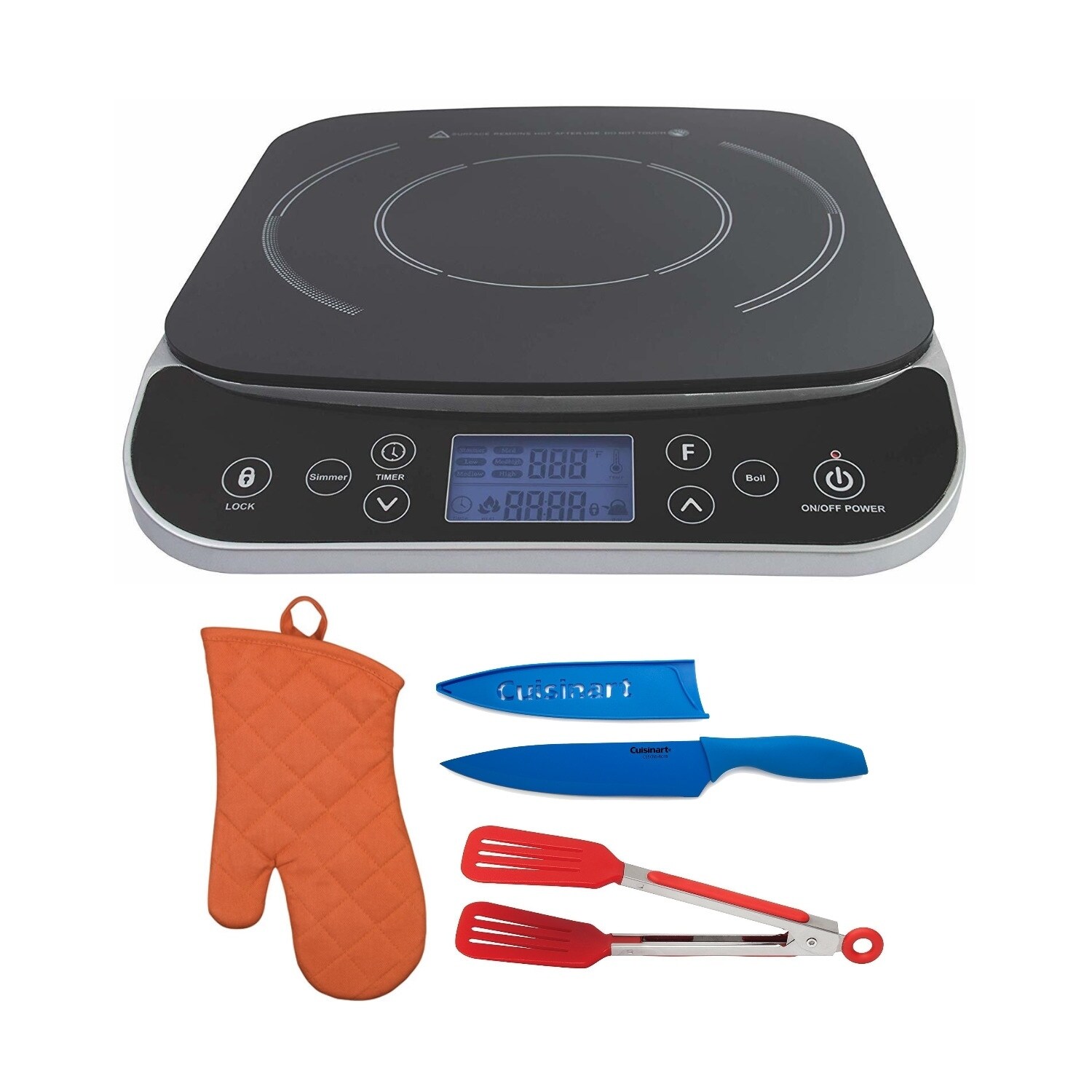 Shop Max Burton Digital Lcd Induction Cooktop Counter Top Burner