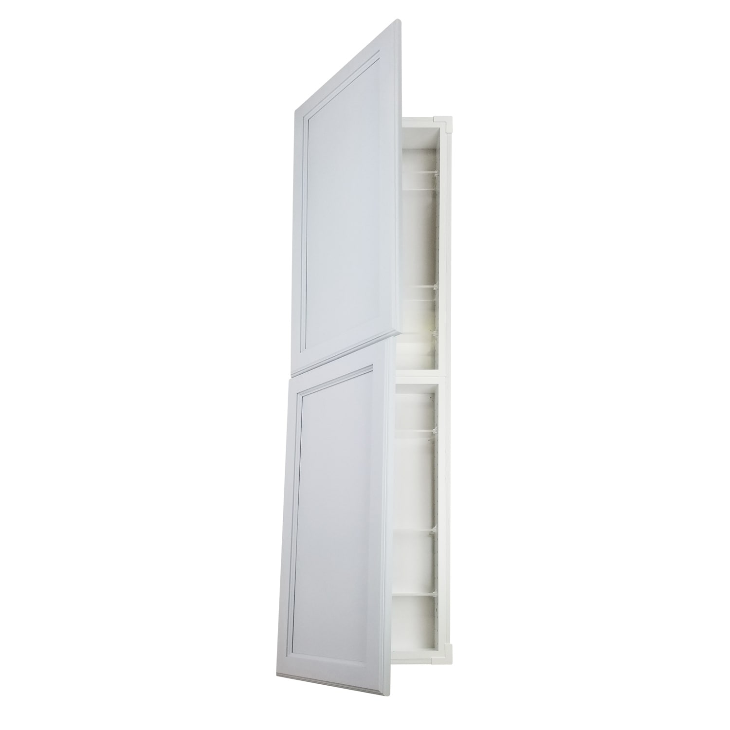 Shop Deville Recessed In The Wall 2 Door Pantry Style Frameless
