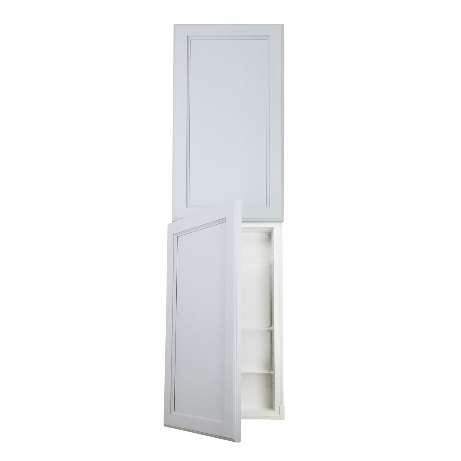 Shop Deville Recessed In The Wall 2 Door Pantry Style Frameless